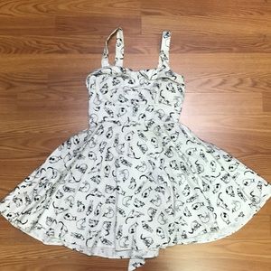 Retro cat dress size small